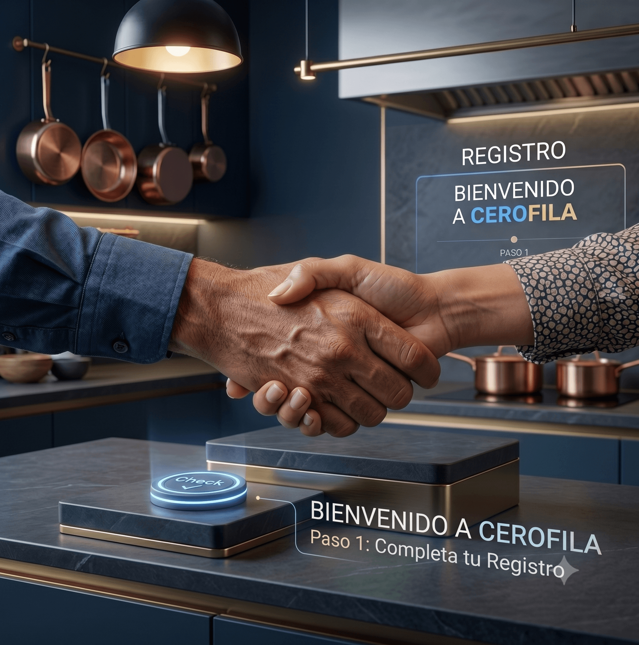 Bienvenido a CeroFila: complete su registro para activar su negocio